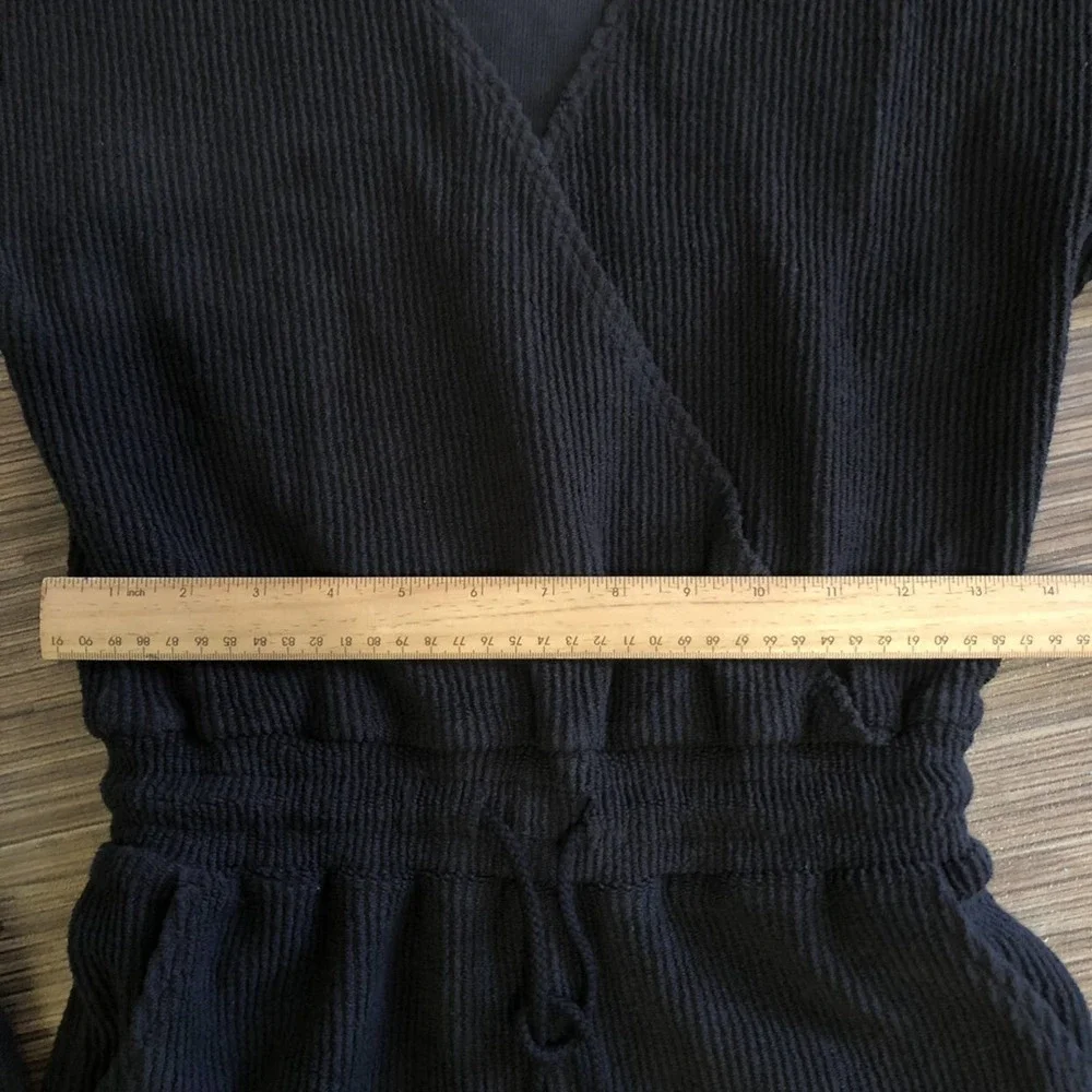 NWT L*Space Coastin’ Jumper Black Knit Cotton